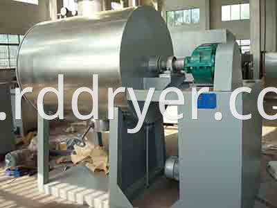 Horizontal Vacuum Dryer Machine for Flammable and Explosive Materials